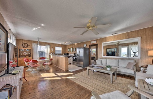 Fernandina Beach Cabaña | ¡NUEVO! Fernandina Cottage: cubierta, acceso directo a la playa