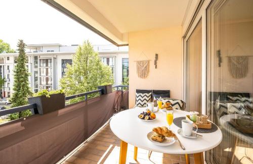 Bad Neuenahr-Ahrweiler Apartamento | FeWo Ahrperle-modernes Apartment-Balkon-Kurviertel