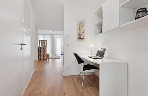 Andreasvorstadt Apartamento | Fewo am Nordpark, Klinik-Uni-nah