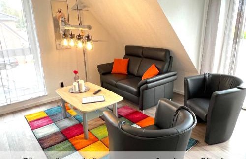 Papenburg Apartamento | FeWo "Aurora" große Dachterrasse Neubau 74qm EBK 2 SZ Free WiFi