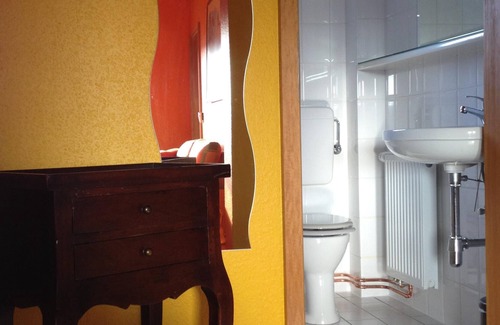 Unterluess Apartamento | FeWo Heide-Tour en la antigua casa del ferrocarril