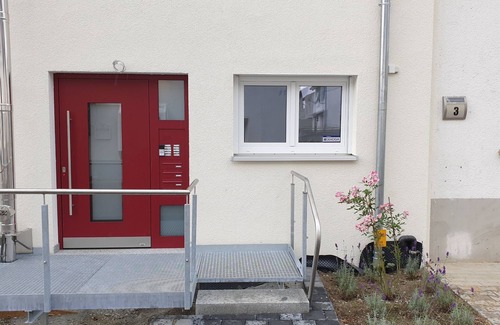 Unteruhldingen Apartamento | Fewo "neubau" 3.og, Barrierefrei, 36qm, 1 Schlafzimmer, 1 Wohn-/schlafbereich Max. 3 Personen