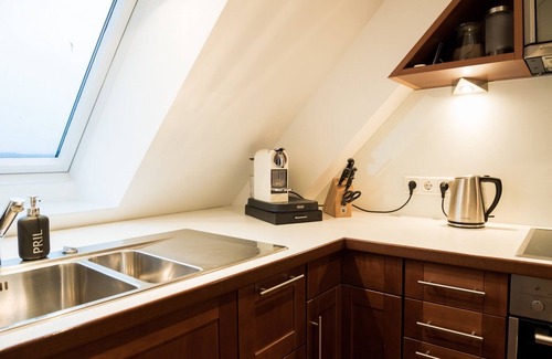 Murwik Apartamento | fewo1846 - Baltic Lodge / Bright 3 bedroom duplex apartment with balcony