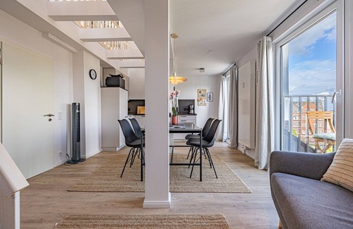 Nordstadt Apartamento | Fewo1846 - Goode Utsicht - Zentral Gelegene Wohnung für 2 Personen im 3. OG - Apartments Amselstraße