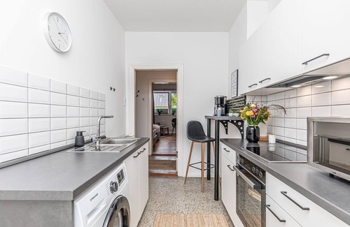 Nordstadt Apartamento | Fewo1846 - Kommood - Zentrumsnahes Studioapartment im Hochparterre mit Balkon - Apartments