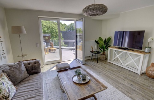 Nordstadt Apartamento | fewo1846 - Seute Deern / Elegant penthouse apartment with roof terrace on the 4t