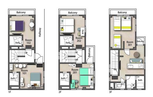 Honmachi Apartamento | FIKA Shibuya Honmachi Entire building