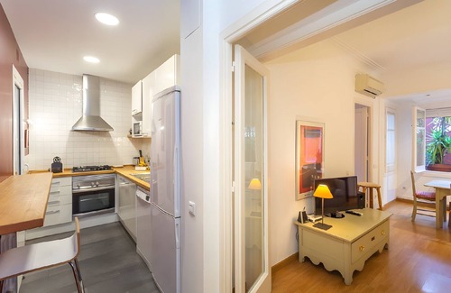La Nova Esquerra de l'Eixample Apartamento | Filmoteca Sarria 1- wifi, quiet, bright & comfi