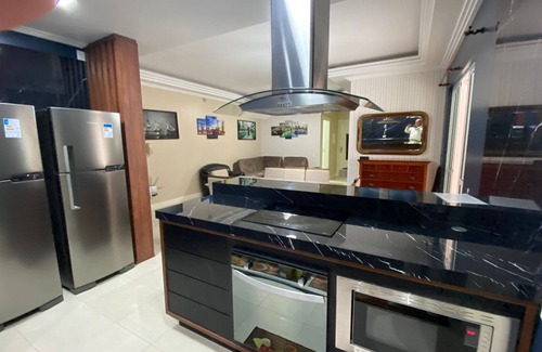 Centro Apartamento | Finely furnished 3 bedroom apartment with air - Beachfront building