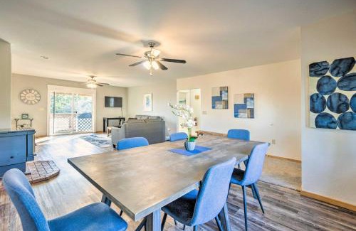 North Bend Casa | Fire Pit and Bay Views North Bend Home!