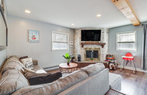 Long Pond Casa | Fire Pit and Game Room Spacious Poconos Retreat!