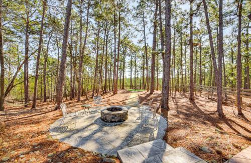 Southern Pines Casa | Fire Pit and Patio Spacious Southern Pines Retreat