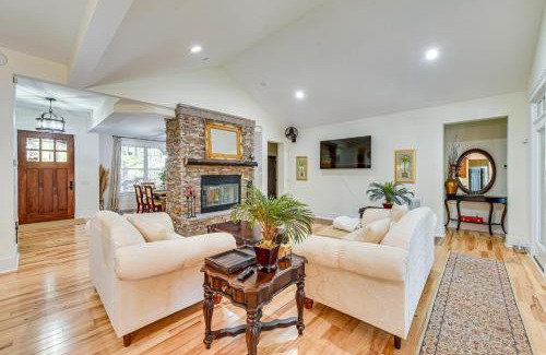 Southern Pines Casa | Fire Pit and Patio Spacious Southern Pines Retreat