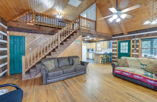 Sylva Casa | Fire Pit and Porch Rustic Retreat in North Carolina