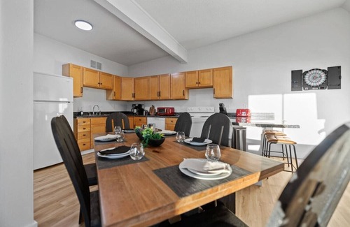 Custer Casa | Fireside Haven | Hot Tub + Downtown Walkable
