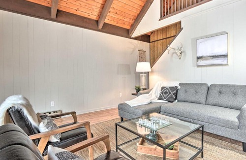 Mount Jackson Casa | Fireside Lodge A-Frame in Bryce Resort with Decks