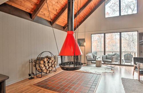 Mount Jackson Casa | Fireside Lodge A-Frame in Bryce Resort with Decks