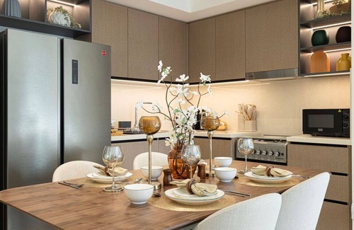 Downtown Dubai Apartamento | First Class Boulevard View | Burj Crown | 9 min Walk Dubai Mall