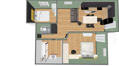 Bascule - Oratoire Apartamento | First flight Colomiers - à 8 mn de l'aéroport- Proche Airbus - 6 voyageurs