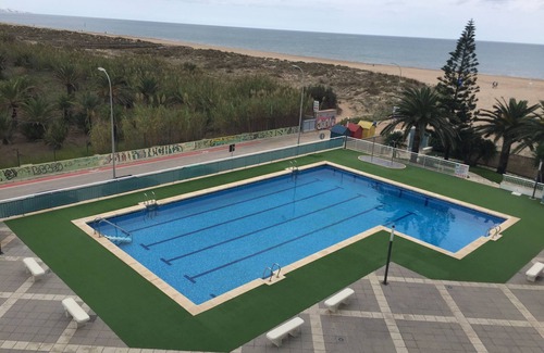 Playa de Gandia Apartamento | Primerisima linea de mar, apartamento con capacidad para seis personas