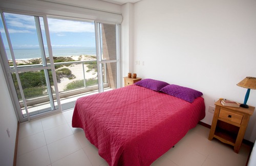 Lagoa Pequena Apartamento | ADECUADO FRENTE AL MAR CON HERMOSA VISTA DE LA PLAYA Y LA ISLA CAMPECHE