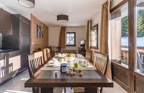 Les Gets Apartamento | 300m del centro estación, fitness, piscina, sauna, hammam, terraza, balcón, tv, local para esquís