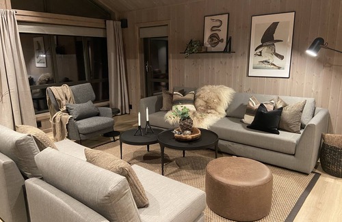 Andalsnes Cabina | Fjord Holiday Lodge with a breathtaking panorama