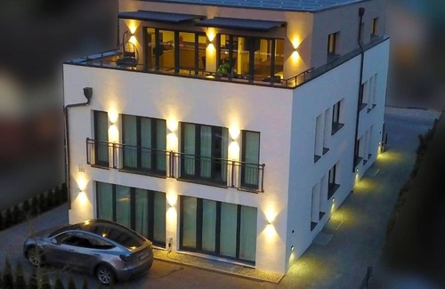 Russee - Hammer Apartamento | Fjord Stay - Penthouse mit Whirlpool "Stockholm"