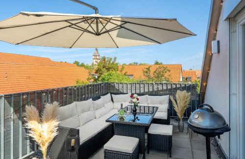 Kitzingen Apartamento | flair Alte Brauerei I Altstadt I Parkplatz I Kaffee I Highspeed WLAN I Xbox I Disney plus
