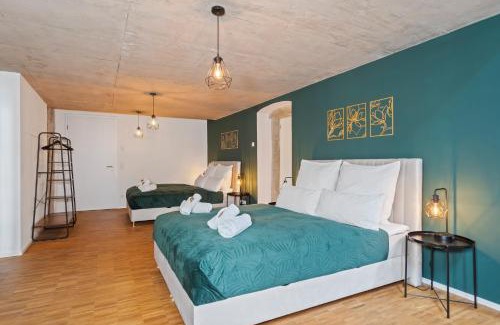 Kitzingen Apartamento | flair Alte Brauerei I Altstadt I Parkplatz I Kaffee I Highspeed WLAN I Xbox I Disney plus