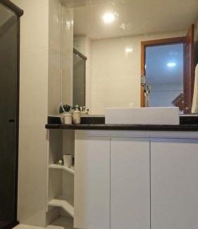 Ponta Negra Apartamento | Flat 2 Quartos com vista pro Mar em Hotel 4 Estrelas