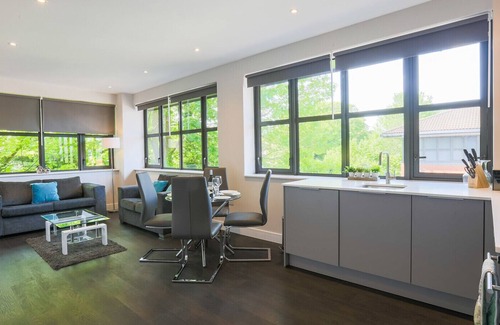 Watford Apartamento | Elegante apartamento de 1 dormitorio - Watford, con conexiones de transporte al centro de Londres