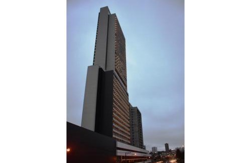 Osasco Apartamento | Flat Aconchego, próximo ao centro de Osasco, ar condicionado, academia, piscina, wifi e varanda