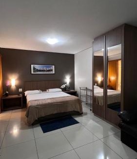 Setor Pedro Ludovico Apartamento | Flat Apart Hotel Crystal Place