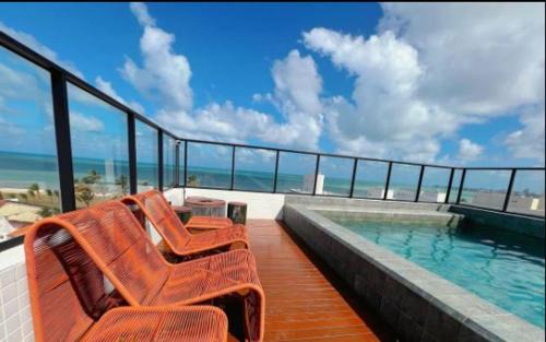 Jardim Oceania Apartamento | Flat ARRETADO na praia do Bessa, João Pessoa, Paraíba