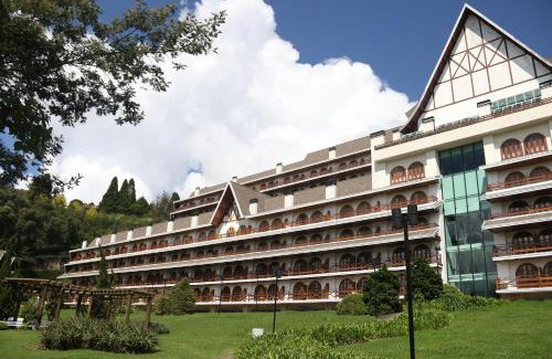 Parque Ferradura Apartamento | Flat c/Piscina Aquecida, Hidro e vista da Serra