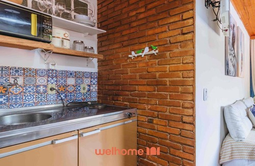 Petropolis Apartamento | Flat charmoso com vista para montanha - Petrópolis