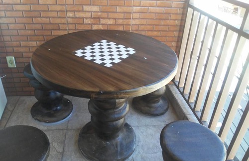 Aparecida Casa | FLAT COM AREA GOURMET para ATÉ 8 PESSOAS