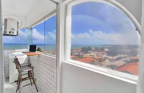 Sao Jose da Coroa Grande Apartamento | Flat com Piscina Perto de Maragogi, Vista para o Mar