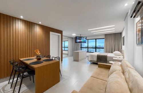 Santa Fe Apartamento | Flat com Cama Queen e Vista Panorâmica da Cidade