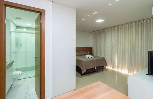 Setor Bueno Apartamento | Flat com linda Piscina no Setor Bueno - TH605