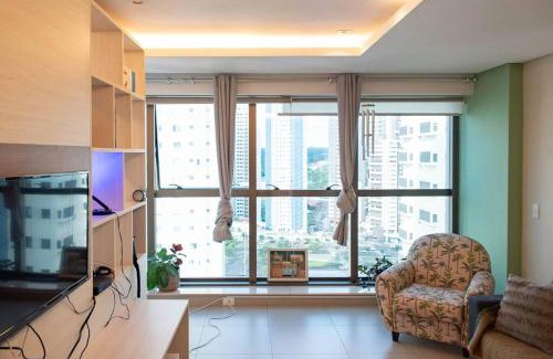 Santa Fe Apartamento | FLAT com piscina, vista para o Aquário e Feng Shui