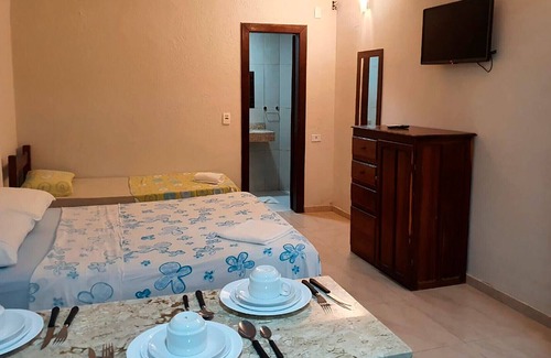 Morro de Sao Paulo Apartamento | Flat com Wi-Fi e Smart TV na Terceira Praia/BA