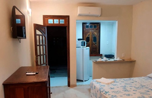 Morro de Sao Paulo Apartamento | Flat com Wi-Fi e Smart TV na Terceira Praia/BA