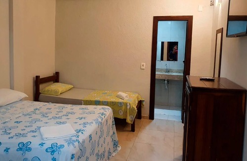 Morro de Sao Paulo Apartamento | Flat com Wi-Fi e Smart TV na Terceira Praia/BA