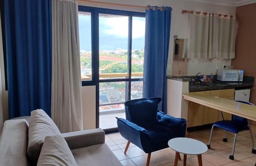 Centro Apartamento | Flat completo no centro de Araxá - 901