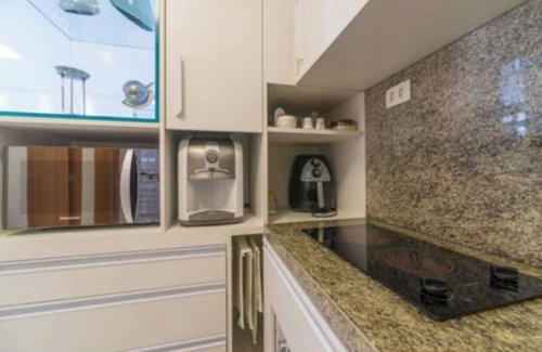 Ipojuca Apartamento | Flat Condomínio de Luxo Beira mar de Muro Alto, Vista Para Piscina