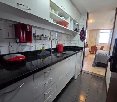 Vitoria Apartamento | Flat Decorado com Piscina e Pier