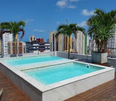 Loteamento Oceania II Apartamento | Flat encantador no Manaira Apart Hotel 1301