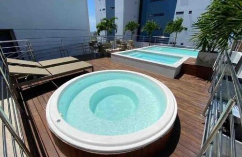 Loteamento Oceania II Apartamento | Flat encantador no Manaira Apart Hotel 1301